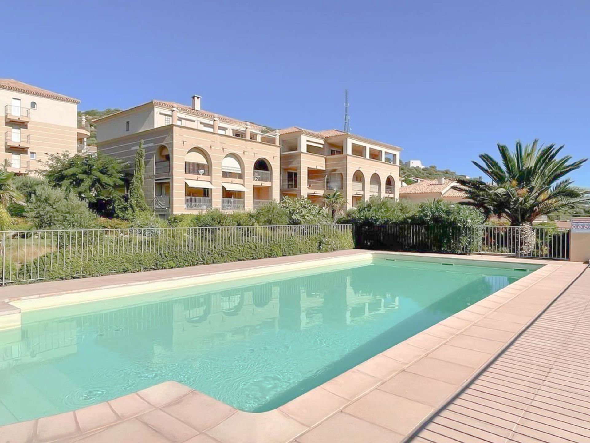 Maison dans résidence, jardin ,vue mer, piscine commune