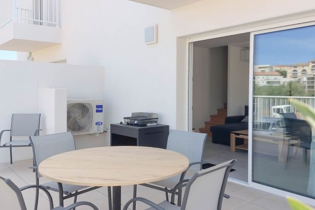 Appartement duplex climatisé, 5min à pieds du centre d'Ile Rousse