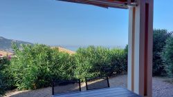 Appartement climatisé au calme, vue mer proche Algajola