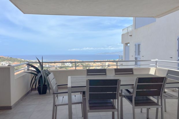 Appartement climatisé, vue panoramique sur Ile Rousse
